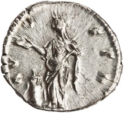 Denarius - Faustina the Elder AVGVSTA; Pietas, Rome, 141 reverse image