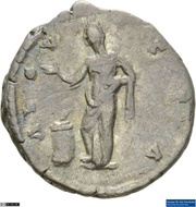 Denarius - Faustina the Elder AVGVSTA; Pietas, Rome, 141 reverse image
