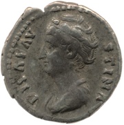 Denarius - Faustina the Elder AVGVSTA obverse image