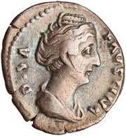 Denarius - Faustina the Elder AVGVSTA obverse image