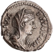 Denarius - Faustina the Elder CERES; Ceres obverse image