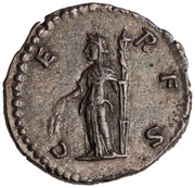Denarius - Faustina the Elder CERES; Ceres, Rome, 141 reverse image