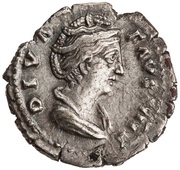 Denarius - Faustina the Elder CERES; Ceres obverse image
