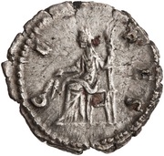 Denarius - Faustina the Elder CERES; Ceres, Rome, 141 reverse image
