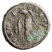 Denarius - Faustina the Elder CONSECRATIO, Rome, 141 reverse image