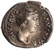 Denarius - Faustina the Elder Ceres obverse image