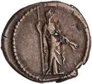 Denarius - Faustina the Elder Ceres, Rome, 141 reverse image