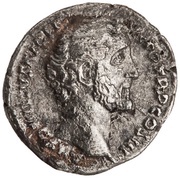 Denarius - Antoninus Pius IMPERATOR II; Victory obverse image