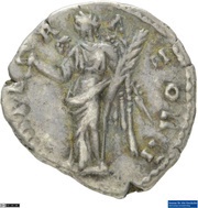 Denarius - Antoninus Pius IMPERATOR II; Victory, Rome, 143-144 reverse image