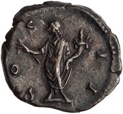Denarius - Marcus Aurelius COS II; Spes, Rome, 145-160 reverse image