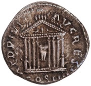 Denarius - Antoninus Pius AED DIVI AVG REST COS IIII, Rome, 145-161 reverse image