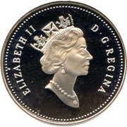 50 Cents - Elizabeth II Humpback whale obverse image