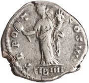 Denarius - Antoninus Pius TR POT COS IIII LIB IIII; Liberalitas, Rome, 145-161 reverse image