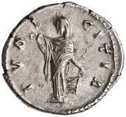 Denarius - Faustina the Younger PVDICITIA; Pudicitia, Rome, 145-161 reverse image