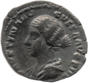 Denarius - Faustina the Younger PVDICITIA; Pudicitia obverse image