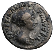 Denarius - Faustina the Younger VENVS; Venus obverse image