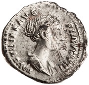 Denarius - Faustina the Younger VENVS; Venus obverse image