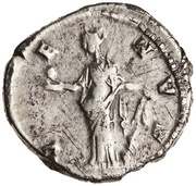Denarius - Faustina the Younger VENVS; Venus, Rome, 145-161 reverse image