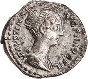 Denarius - Faustina the Younger VENVS; Venus obverse image