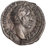 Denarius - Antoninus Pius COS IIII; Annona obverse image