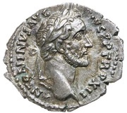 Denarius - Antoninus Pius COS IIII; Aequitas obverse image
