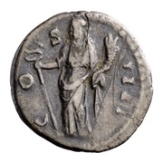 Denarius - Antoninus Pius COS IIII; Felicitas, Rome, 149-150 reverse image