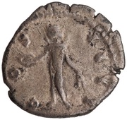 Denarius - Antoninus Pius COS IIII; Bonus Eventus, Rome, 149-150 reverse image