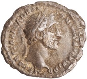 Denarius - Antoninus Pius TRANQ; Tranquilitas obverse image