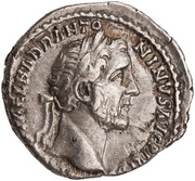 Denarius - Antoninus Pius TR POT XV COS IIII; Vesta obverse image