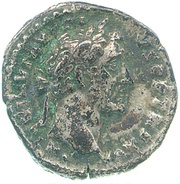 Denarius - Antoninus Pius COS IIII; Vesta obverse image