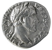 Denarius - Antoninus Pius COS IIII; Pax obverse image