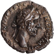Denarius - Antoninus Pius TR POT XIX COS IIII; Ceres obverse image
