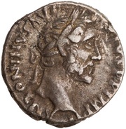 Denarius - Antoninus Pius TR POT XX COS IIII; Annona obverse image