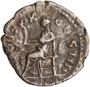 Denarius - Antoninus Pius TR POT XX COS IIII; Felicitas, Rome, 156-157 reverse image