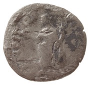 Denarius - Antoninus Pius FELICITATI AVG COS IIII; Felicitas, Rome, 157-158 reverse image