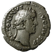Denarius - Antoninus Pius VOTA SVSCEPTA DEC III COS IIII obverse image