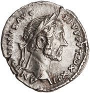 Denarius - Antoninus Pius AED DIVI AVG REST COS IIII obverse image