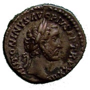 Denarius - Antoninus Pius FELICITATI AVG COS IIII; Felicitas obverse image