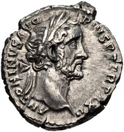Denarius - Antoninus Pius FORTVNA OBSEQVENS COS IIII; Fortuna obverse image