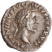 Denarius - Antoninus Pius VOTA SVSCEPTA DECEN III COS IIII obverse image