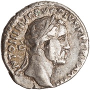 Denarius - Antoninus Pius FELIC SAEC COS IIII; Felicitas obverse image