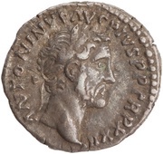Denarius - Antoninus Pius FELICITATI AVG COS IIII; Felicitas obverse image
