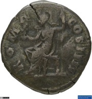 Denarius - Antoninus Pius ROMA COS IIII; Roma and Victory, Rome, 159-160 reverse image