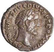 Denarius - Antoninus Pius PIETATI AVG COS IIII; Pietas obverse image