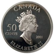 50 Cents - Elizabeth II The Maiden's Cove obverse image