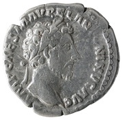 Denarius - Marcus Aurelius CONCORD AVG TR P XV COS III; Concordia and Spes obverse image