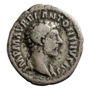Denarius - Marcus Aurelius PROV DEOR TR P XV COS III; Providentia obverse image