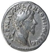 Denarius - Marcus Aurelius PROV DEOR TR P XV COS III; Providentia obverse image