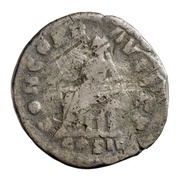 Denarius - Lucius Verus CONCORD AVG TR P COS II; Concordia and Spes, Rome, 161 reverse image