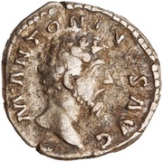 Denarius - Marcus Aurelius CONCORD AVG TR P XVI COS III; Concordia and Spes obverse image